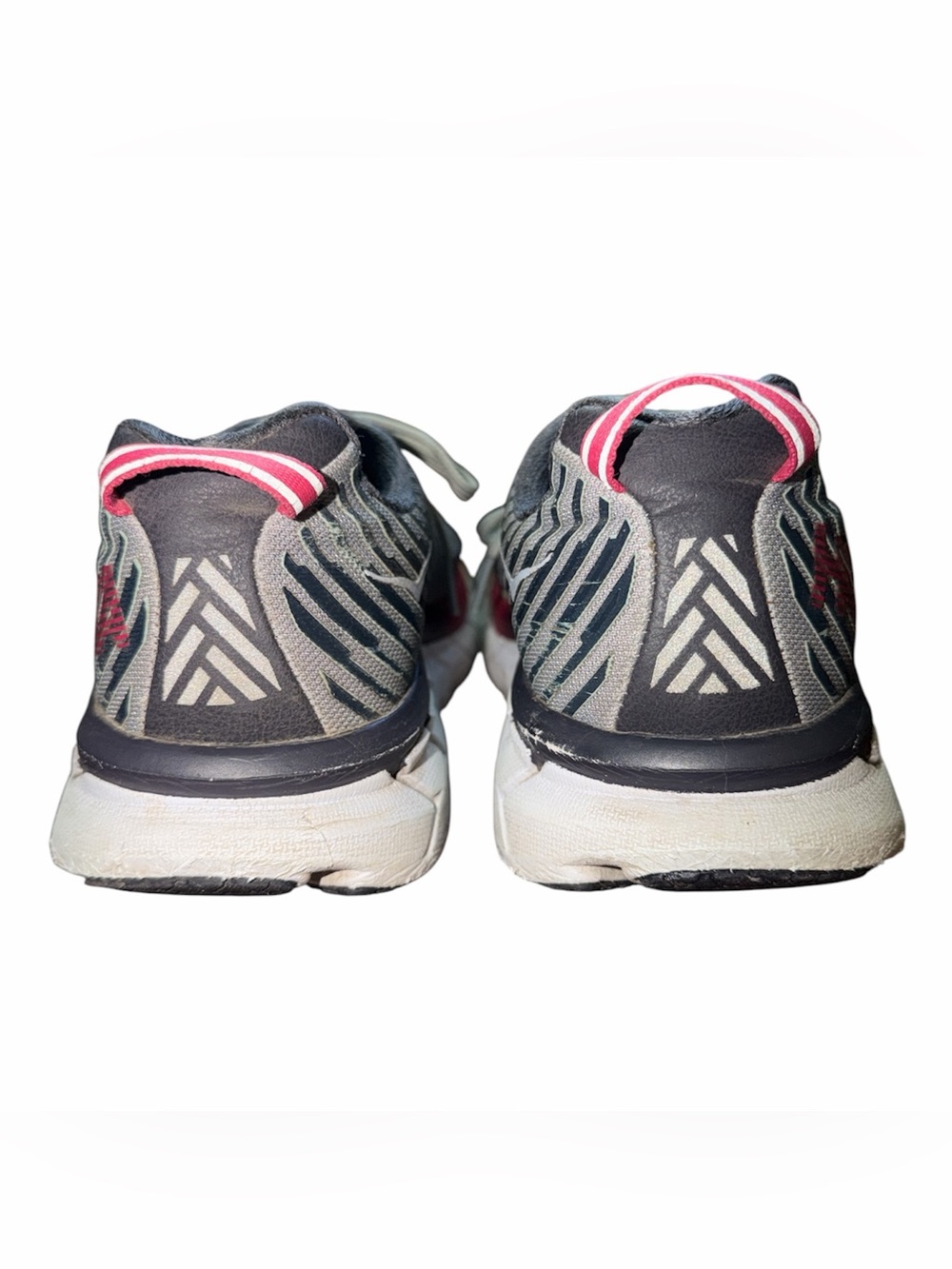 Hoka One One Clifton 5 Alloy Running Shoes Women’s Size 9 Wide Gray Pink - Picture 5 of 9